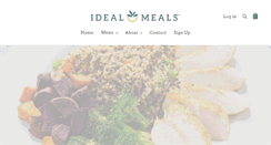 Desktop Screenshot of idealmeals.com